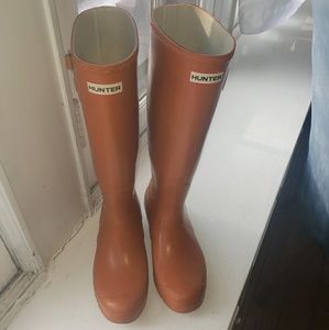 Women's Burnt Orange Original Hunter Boot